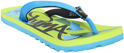 

Puma Boys Slipper Flip Flop, Lime punch-blue atoll-black-simply green