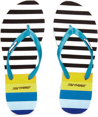 

Sole Threads Women Flip Flops, Black;white