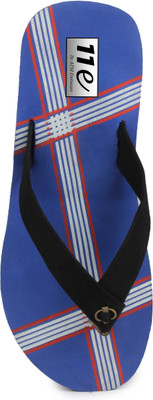 

11e V Strap Slippers, Blue