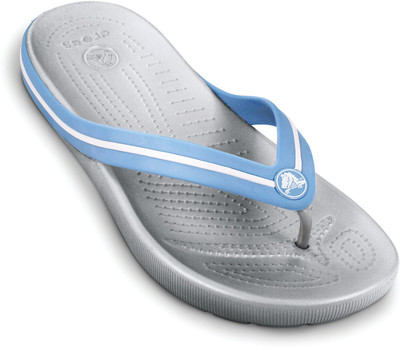 

Crocs Flip Flops, Silver