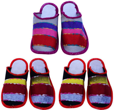 Champaliya Slippers, Multicolor