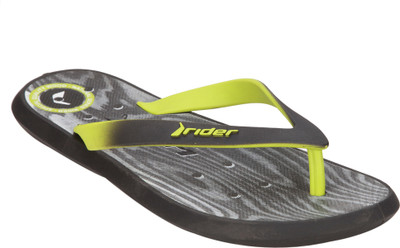 

Rider Flip Flops, Black-green-white