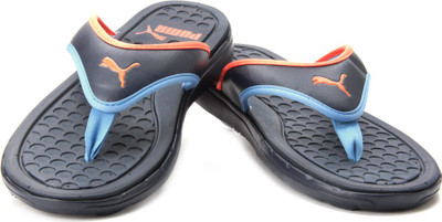 

Puma Slippers, Peacoat-princess blue /vibrant orange
