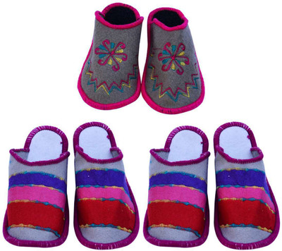 

Shilipi Perokars Slippers, Multicolor