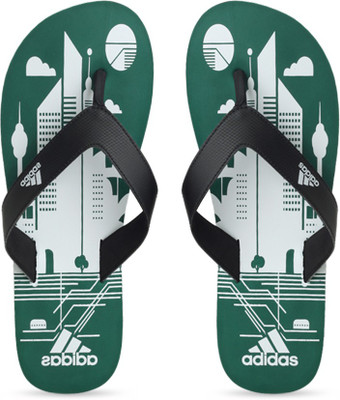 

ADIDAS BEACH PRINT MAX OUT MEN Slippers, Corgrn/cblack/ftwwht