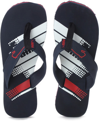 

Puma Dilute IDP Slippers, Puma new navy-puma white-high risk red