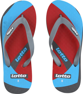 

Lotto Spike Slippers, Dark grey/red/sky