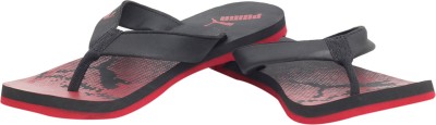 

Puma 35579001 Flip Flops, Black red