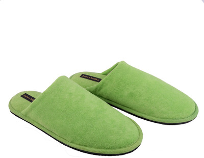 

futro z królika Slippers, Green