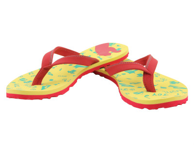 

Puma Sunny Lime-Barb Flip Flops, Yellow