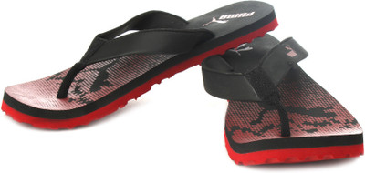 

Puma Max II Flip Flops, 01;black;high risk red