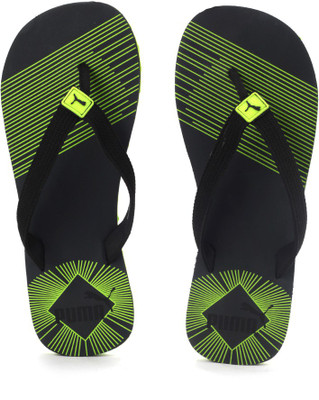 

Puma Step In IDP Flip Flops, Dark shadow-safety yellow-puma black