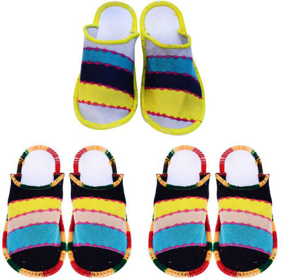 

Shilipi Perokars Slippers, Multicolor