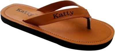 

Katty Boys Slipper Flip Flop(Brown, Tan