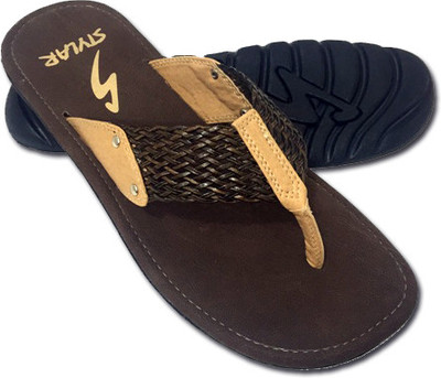 

Stylar Discovery Flip Flops, Brown