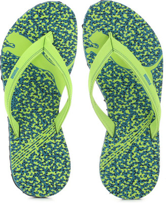 

Puma Coral XC 2 DP Women Flip Flops, 03;capri breeze;lime punch;black