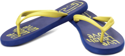 

Converse Flip Flops, Blue;yellow