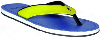 

Stylar Neon Green and Blue New Virat Flip Flops, Yellow::blue