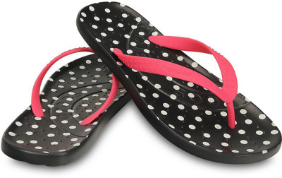 

Crocs Flip Flops, Poppy/black