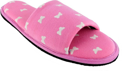

Futro z krolika Slippers, Pinkb