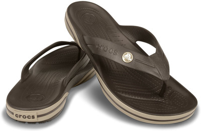 Crocs Flip Flops, Brown