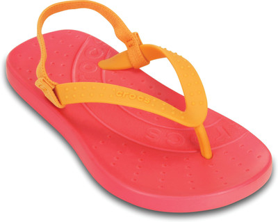 

Crocs Boys & Girls Slipper Flip Flop, Pink