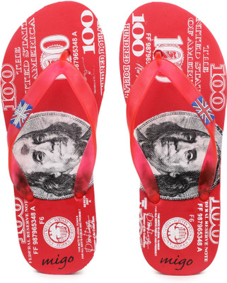 Amatra Boys Slipper Flip Flop(Red