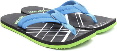 

REEBOK POSSESSION IV Flip Flops, Blk/green/wht/blue