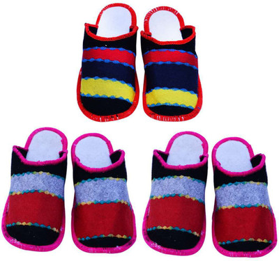 Shilipi Perokars Slippers, Multicolor