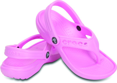 

Crocs Girls Slipper Flip Flop(Pink