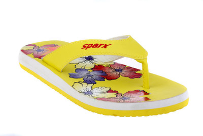 

Sparx SFL-2023 Slippers, Yellow white