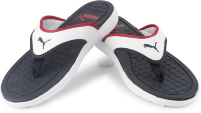 

Puma Lycus DP Slippers, Peacoat;/white/high risk red