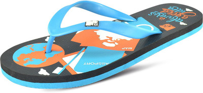 

MTV Flip Flops, Black and aqua