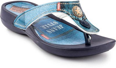 

Adda Touch Slippers, Navy