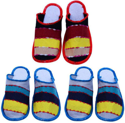 Shilipi Perokars Slippers, Multicolor