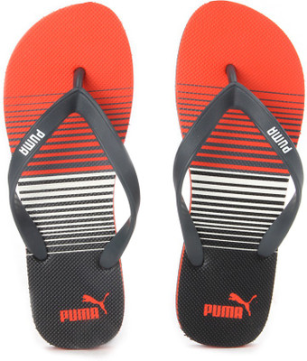 

Puma Sam DP Flip Flops, Grenadine-black-dark shadow-white