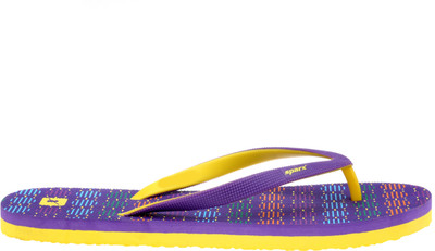 

Sparx SFL-2021 Flip Flops, Purpleyellow