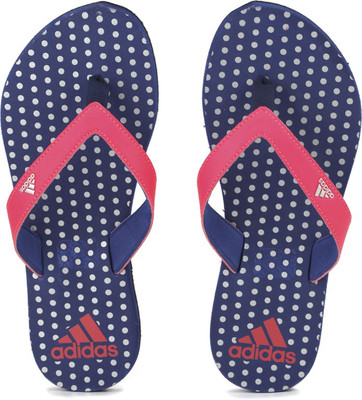 

ADIDAS ADI KLOMP Slippers, Dkblue/presil/shkred
