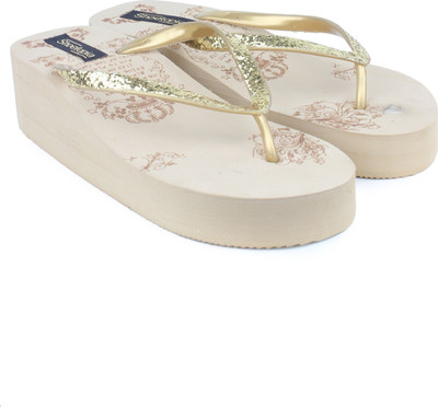 

Shoetopia Flip Flops, Golden