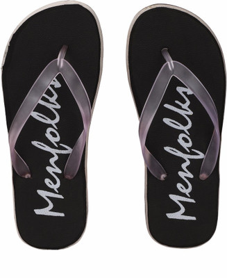 

Menfolks Flip Flops, Grey::black