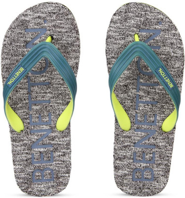 United Colors of Benetton Men 16P8CFFPM999I Flip Flops(Blue, Green 10)