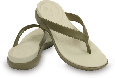 

Crocs Flip Flops, Brown