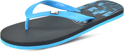 

MTV Flip Flops, Black and aqua