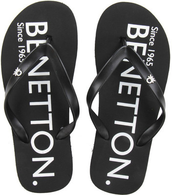 

United Colors of Benetton Flip Flops, Black