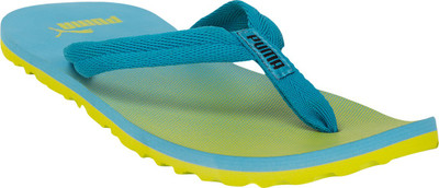 

Puma Flip Flops, Lime punch and blue and black