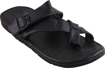 

Go India Store Slippers, Black