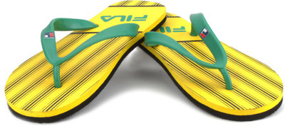 

Fila DANDY Slippers, Yel/blk/grn