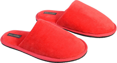 

Futro z krolika Slippers, Red