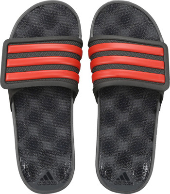 

ADIDAS ADISSAGE 2.0 STRIPES Slides, Cblack/corred/granit