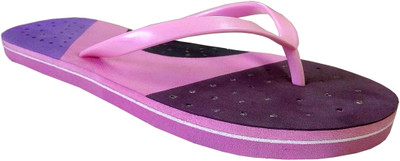

Unispeed Multi Color Dotted Slippers, Pink